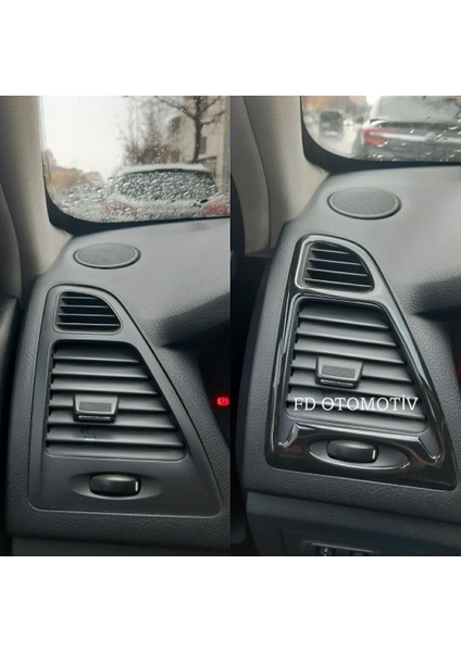 FD Otomotiv Renault Latıtude / Parlak Siyah Full Set / Torpido Konsol Kaplama modelleri