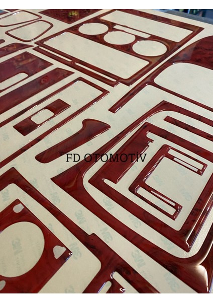 FD Otomotiv Opel Astra G Maun Renk / Full Set Torpido Konsol Kaplama modelleri