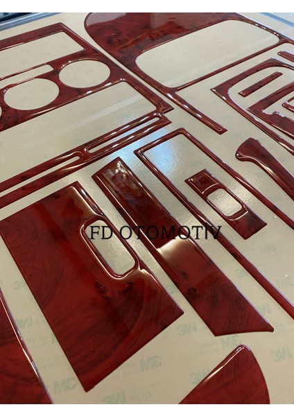 FD Otomotiv Opel Astra G Maun Renk / Full Set Torpido Konsol Kaplama indirimleri