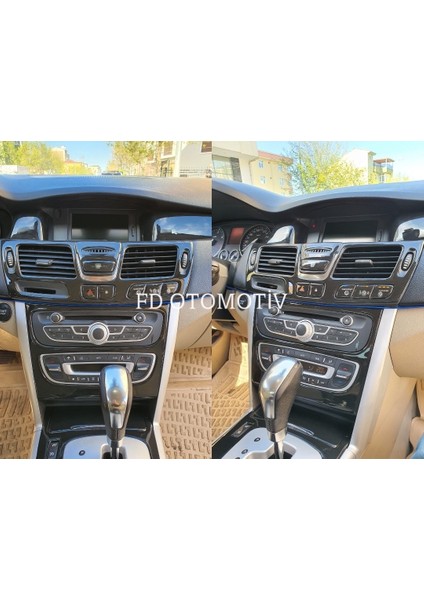 FD Otomotiv Renault Latıtude Full Set Parlak Siyah Kaplama / Torpido Konsol Set modelleri