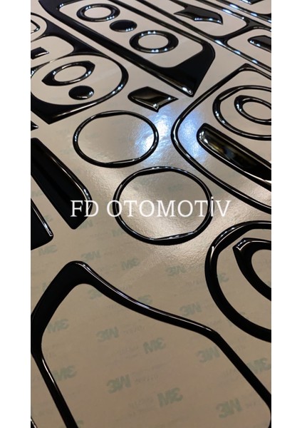 FD Otomotiv Citroen Nemo / Parlak Siyah Full Set / Torpido Konsol Maun Kaplama indirimleri