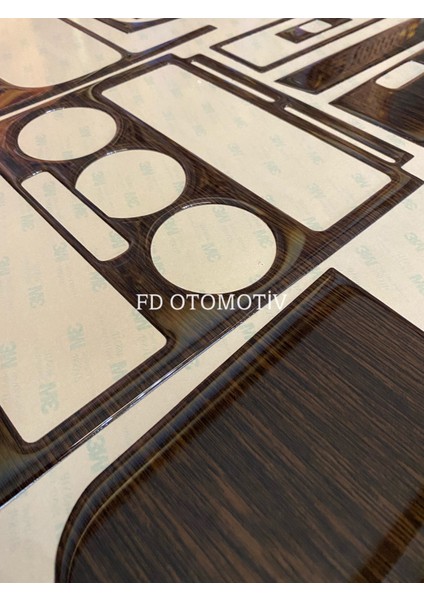 FD Otomotiv Opel Astra G Koyu Meşe Özel Desen Torpido Konsol Kaplama modelleri