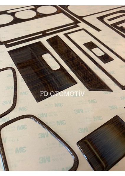 FD Otomotiv Opel Astra G Koyu Meşe Özel Desen Torpido Konsol Kaplama fırsatları