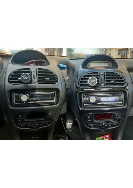 FD Otomotiv Peugeot 206 Parlak Siyah Kaplama Set modelleri