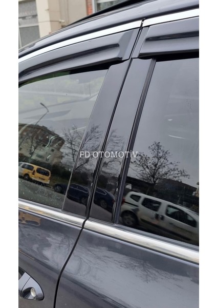 FD Otomotiv Kıa Ceed 2012 - 2018 Arası Kapı Direği 10 Parça Parlak Siyah Kaplama Piano Black fiyatları