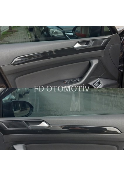 FD Otomotiv Volkswagen Passat B8 Parlak Siyah Full Set Torpido Konsol Kaplama indirimleri