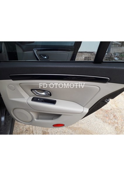 FD Otomotiv Renault Laguna 3 / Parlak Siyah Full Set / Torpido Konsol Kaplama modelleri
