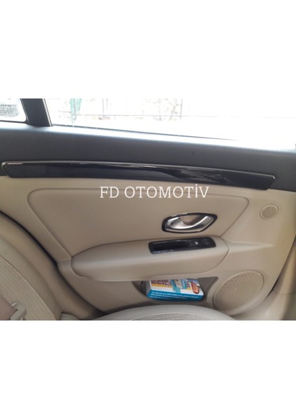 FD Otomotiv Renault Laguna 3 / Parlak Siyah Full Set / Torpido Konsol Kaplama fırsatları