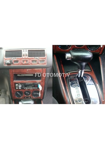 FD Otomotiv Volkswagen Bora Maun Renk Full Set / Torpido Konsol Maun Kaplama