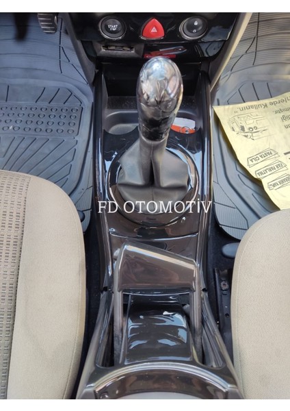 FD Otomotiv Renault Megane 2 Full Set Parlak Siyah Kaplama / Torpido Konsol Set fırsatları