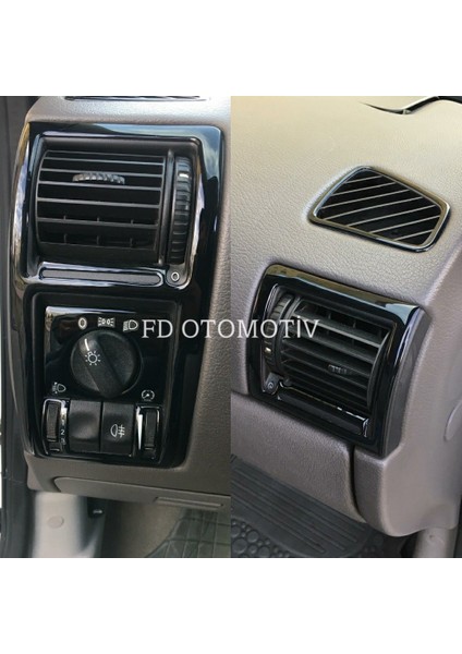 FD Otomotiv Opel Astra G Parlak Siyah ( Full Set ) Konsol Kaplama fırsatları