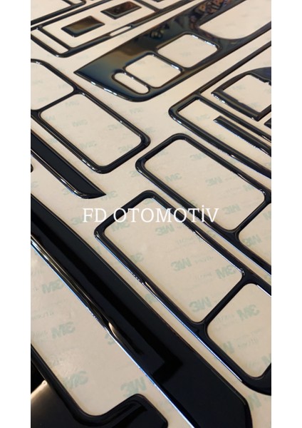 FD Otomotiv Volkswagen Passat B5 / B5.5 Parlak Siyah Full Set Torpido Konsol Kaplaman modelleri