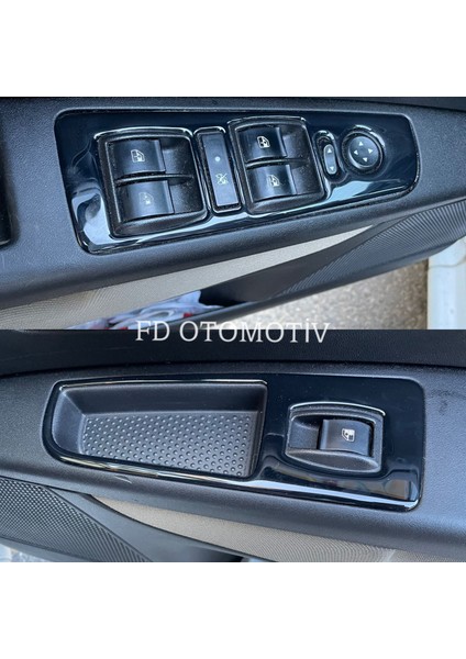 FD Otomotiv Fıat Linea Parlak Siyah Full Set Konsol Torpido Kaplama Piano Black fırsatları