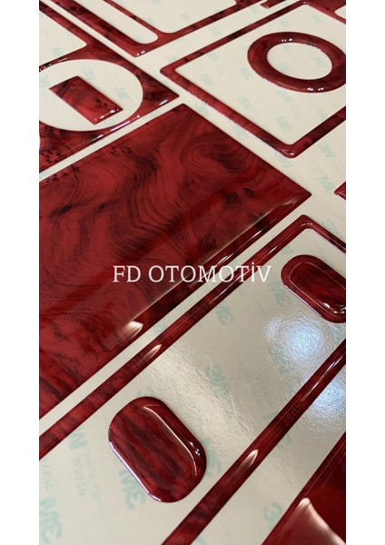 FD Otomotiv Peugeot Partner 1996 - 2002 Maun Renk Torpido Konsol Kaplama modelleri