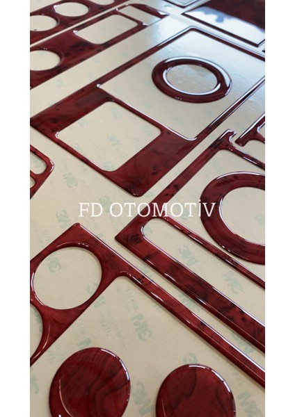 FD Otomotiv Peugeot Partner 1996 - 2002 Maun Renk Torpido Konsol Kaplama fırsatları