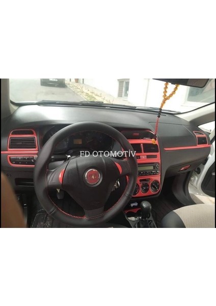 FD Otomotiv Fıat Linea Kırmızı Renk Özel Set Konsol Maun Kaplama fiyatları