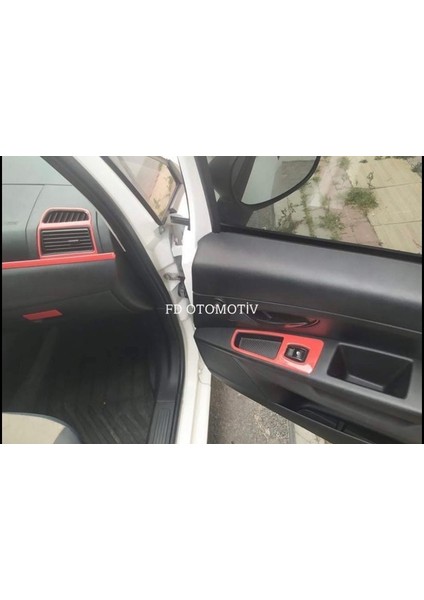 FD Otomotiv Fıat Linea Kırmızı Renk Özel Set Konsol Maun Kaplama fırsatları