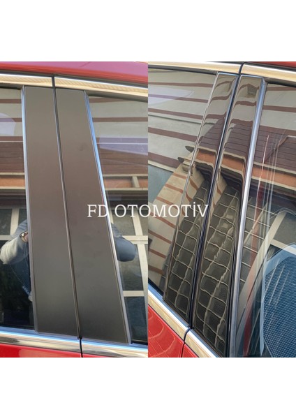 FD Otomotiv Kıa Ceed 2012 / 2018 Kapı Direği Parlak Siyah Pianoblack Kaplama fiyatları