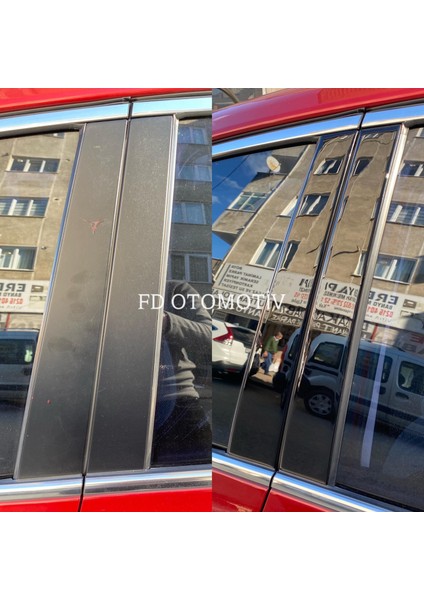 FD Otomotiv Kıa Ceed 2012 / 2018 Kapı Direği Parlak Siyah Pianoblack Kaplama modelleri