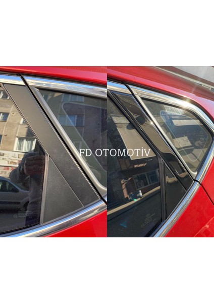 FD Otomotiv Kıa Ceed 2012 / 2018 Kapı Direği Parlak Siyah Pianoblack Kaplama indirimleri