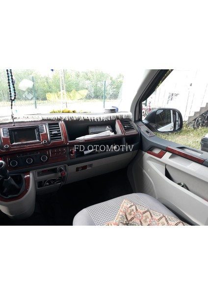 FD Otomotiv Volkswagen Transporter T7 ( Maun Renk ) Torpido Konsol Maun Kaplama modelleri