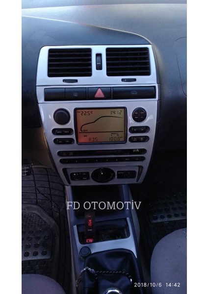 FD Otomotiv Seat Ibiza , Cordoba 1999 > Gümüş Gri Konsol Kaplama