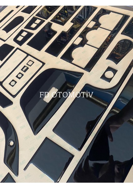 FD Otomotiv Fıat Tempra Tipo Full Set Parlak Siyah Torpido Konsol Maun Kaplama fiyatları