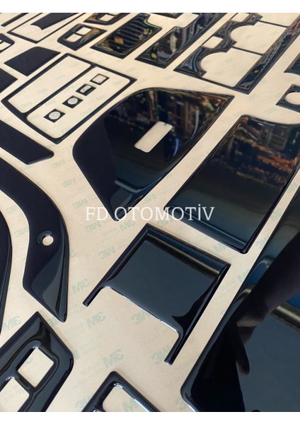 FD Otomotiv Fıat Tempra Tipo Full Set Parlak Siyah Torpido Konsol Maun Kaplama fırsatları
