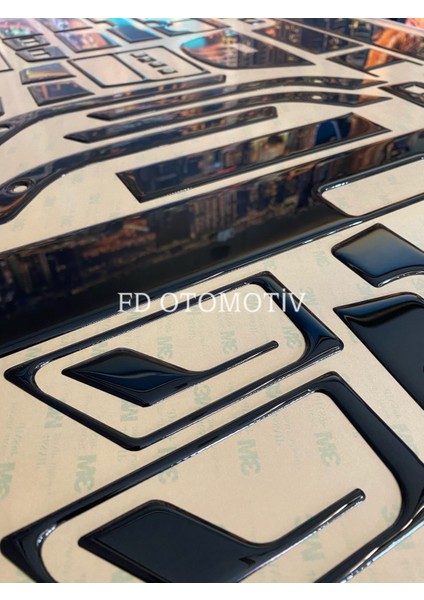 FD Otomotiv Fıat Tempra Tipo Full Set Parlak Siyah Torpido Konsol Maun Kaplama indirimleri