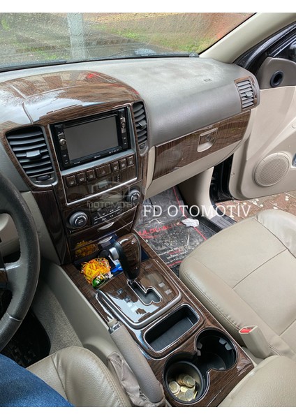 FD Otomotiv Kıa Sorento 2007 - 2010 Koyu Meşe Desen Full Set / Torpido Konsol Kaplama fiyatları