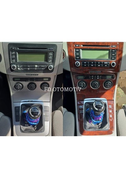 FD Otomotiv Volkswagen Passat B6 Maun Renk Full Set Torpido Konsol Maun Kaplama