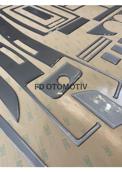 FD Otomotiv Volkswagen Polo 9n 2002 - 2009 Gümüş Gri / Torpido Konsol Kaplama indirimleri