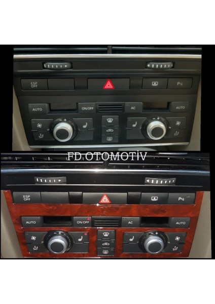 FD Otomotiv Audi A6 C6 Full Set ( Maun Renk ) Torpido Konsol Maun Kaplama fiyatları