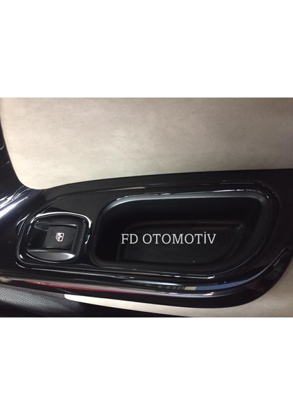 FD Otomotiv Fıat Egea ( Parlak Siyah Set ) Torpido Maun Kaplama