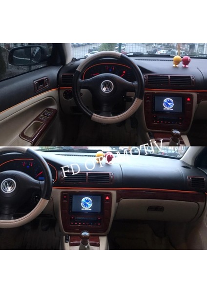 FD Otomotiv Volkswagen Passat B5 Full Set Maun Renk Torpido Konsol Kaplama fiyatları