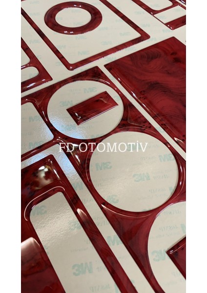 FD Otomotiv Peugeot Partner 1996 - 2002 Maun Renk Torpido Konsol Kaplama fiyatları