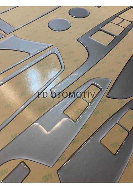 FD Otomotiv Hyundaı Tucson 2015 / 2020 Gümüş Gri ) Torpido Konsol Maun Kaplama fiyatları