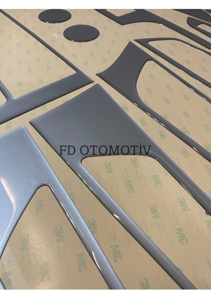 FD Otomotiv Hyundaı Tucson 2015 / 2020 Gümüş Gri ) Torpido Konsol Maun Kaplama fırsatları