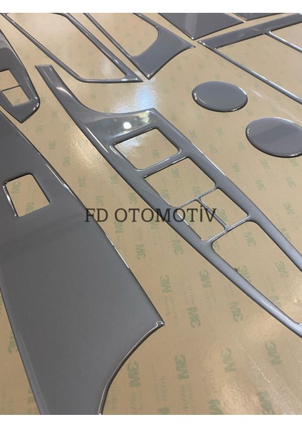 FD Otomotiv Hyundaı Tucson 2015 / 2020 Gümüş Gri ) Torpido Konsol Maun Kaplama indirimleri