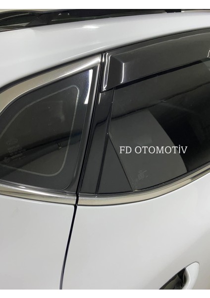 FD Otomotiv Kıa Ceed 2012 - 2018 Arası Kapı Direği 10 Parça Parlak Siyah Kaplama Piano Black modelleri