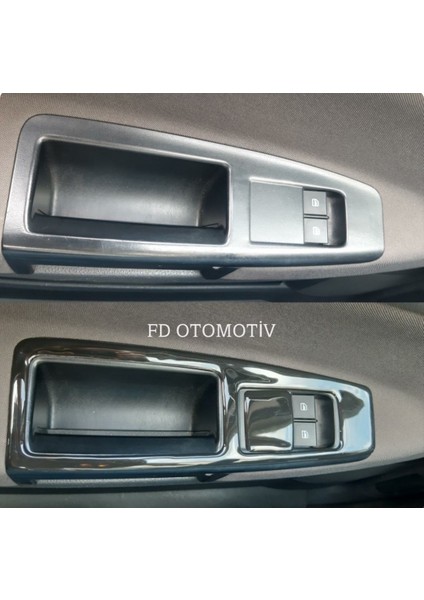 FD Otomotiv Volkswagen Polo 2001 / 2009 Parlak Siyah Full Set Kaplama / Torpido Konsol Maun Kaplama fırsatları