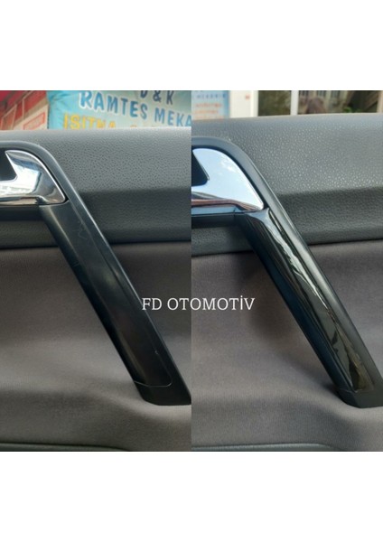 FD Otomotiv Volkswagen Polo 2001 / 2009 Parlak Siyah Full Set Kaplama / Torpido Konsol Maun Kaplama indirimleri