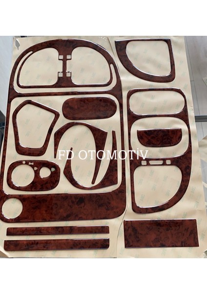 FD Otomotiv Ford Transit 2000 / 2005 Maun Renk Konsol Kaplama