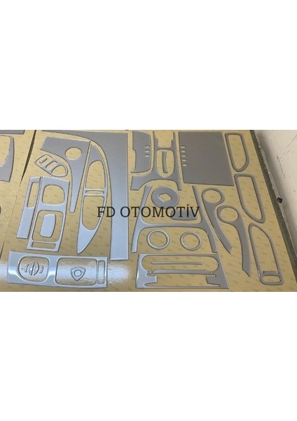 FD Otomotiv Renault Laguna 2 Faz 1 Full Set Konsol Kaplama Günüş Gri Renk indirimleri