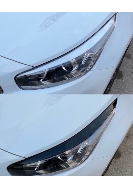 FD Otomotiv Kıa Ceed Far Kaşı Parlak Siyah modelleri