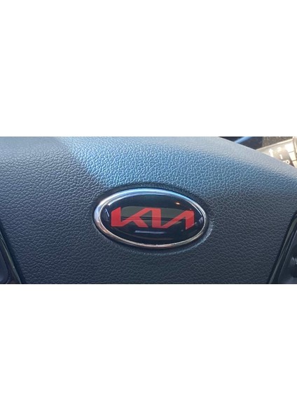 FD Otomotiv Kıa Ceed Direksiyon Logo Kırmızı fiyatları