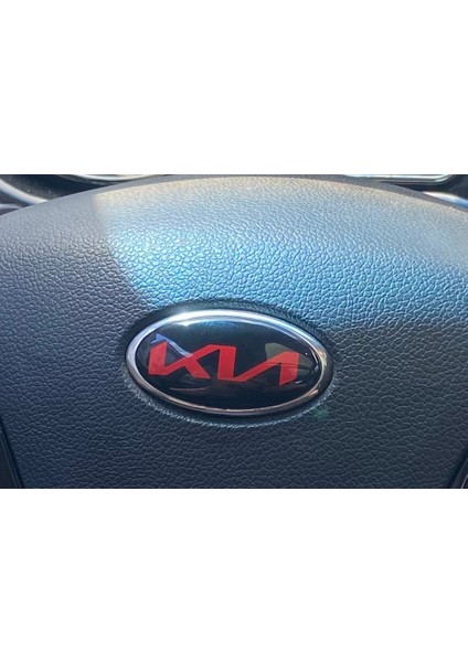 FD Otomotiv Kıa Ceed Direksiyon Logo Kırmızı modelleri