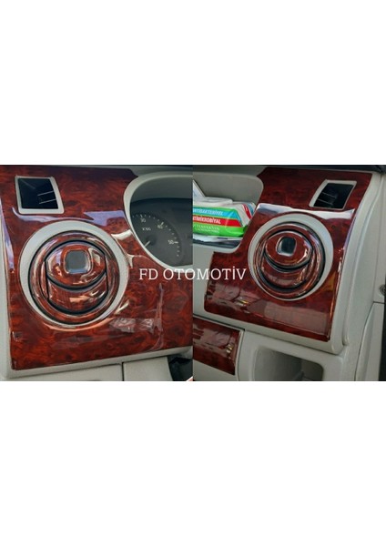 FD Otomotiv Renault Master 2 Maun Renk Konsol Kaplama Full Set