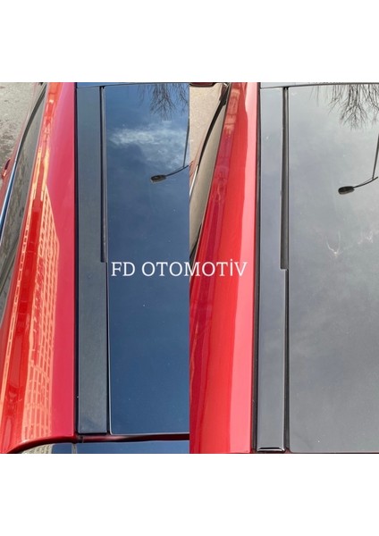 FD Otomotiv Kıa Ceed Tavan Çıtası Parlak Siyah Sağ Sol Kaplama