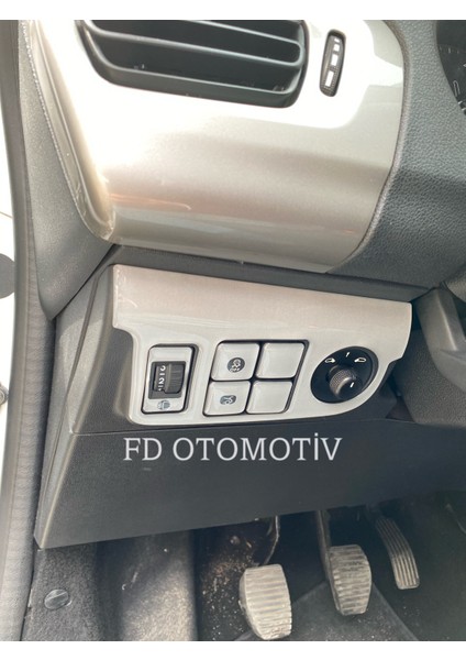 FD Otomotiv Peugeot 301 Konsol Kaplama Full Set Gümüş Gri modelleri